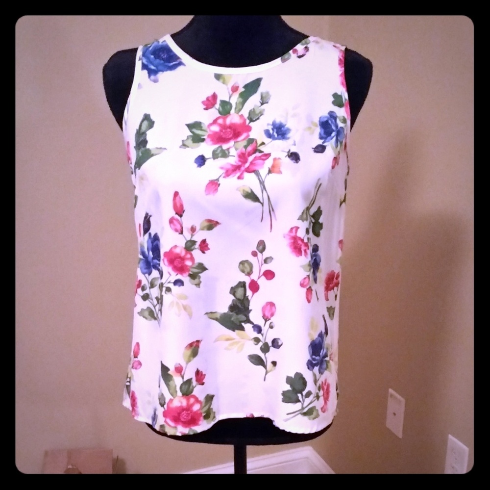 Floral Tank Top